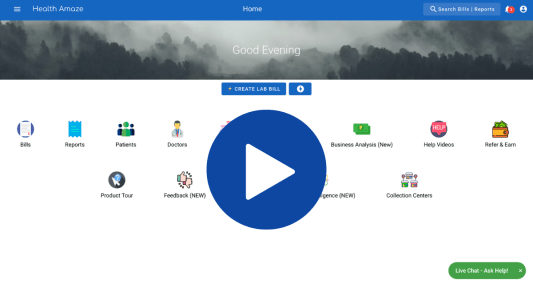 Health Amaze product demo screenshot