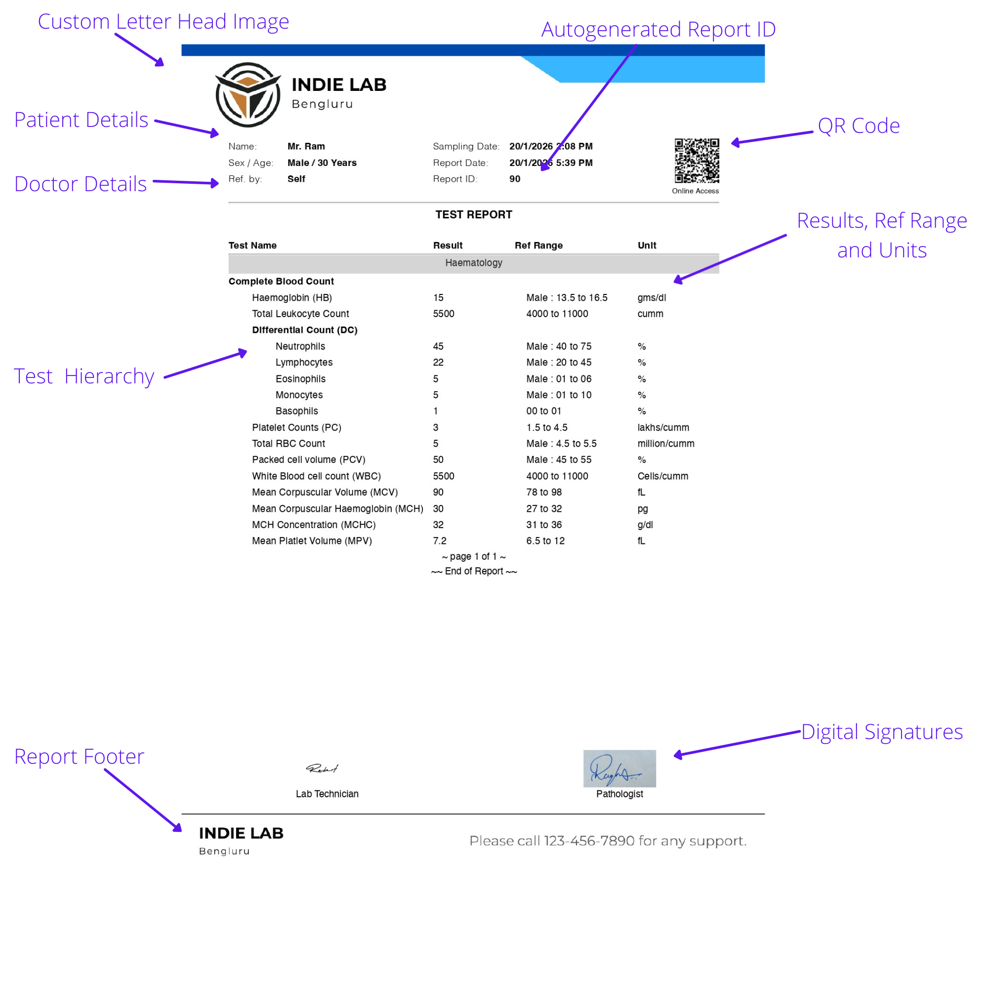 Sample Lab Report of Health Amaze